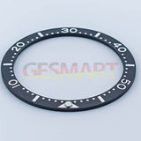 33.65*27.3mm Flat Ceramic Watch Bezel Inserts Watch Accessories for Women SUB