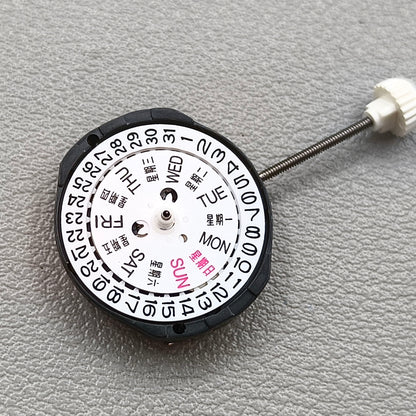 SUNON SL25 Watch Quartz Movement Day & Date