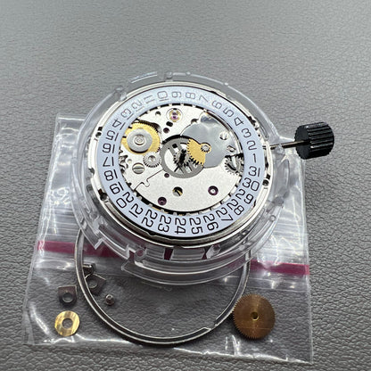 Mouvement automatique Seagull ST2130, clone plaqué argent pour remplacement ETA 2824-2