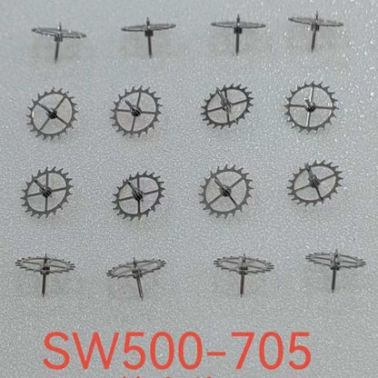 New Escape Wheel for Swiss ETA SW500 Movement by EscapeTech, precision part for watch repairs and upgrades.