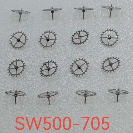 New Escape Wheel for Swiss ETA SW500 Movement by EscapeTech, precision part for watch repairs and upgrades.