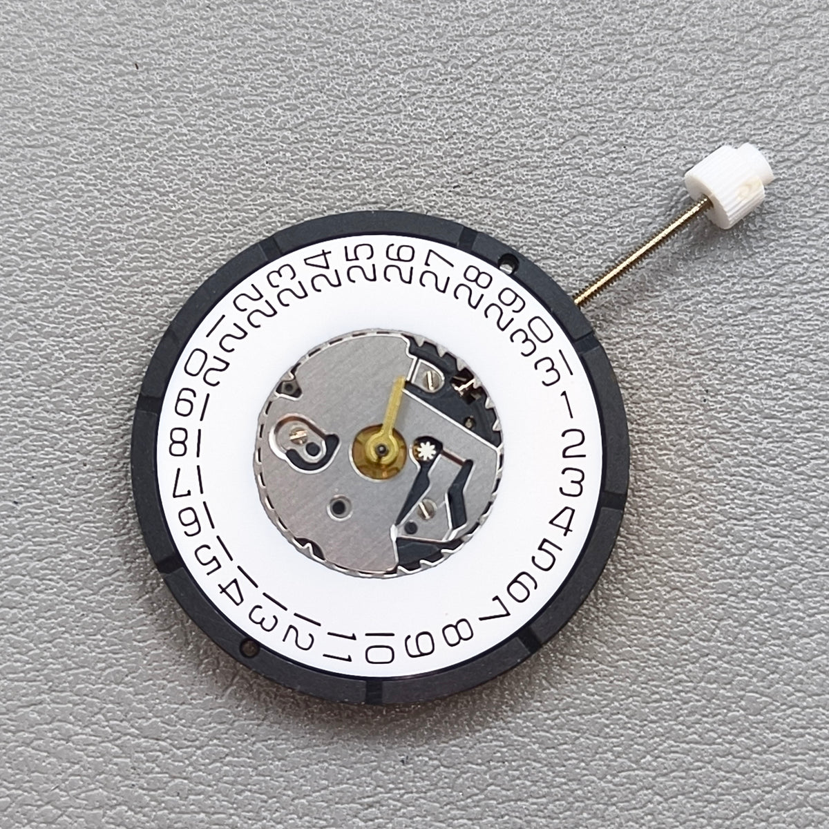 Swiss ISA 2331 Quartz Movement 3 Hands Date@3