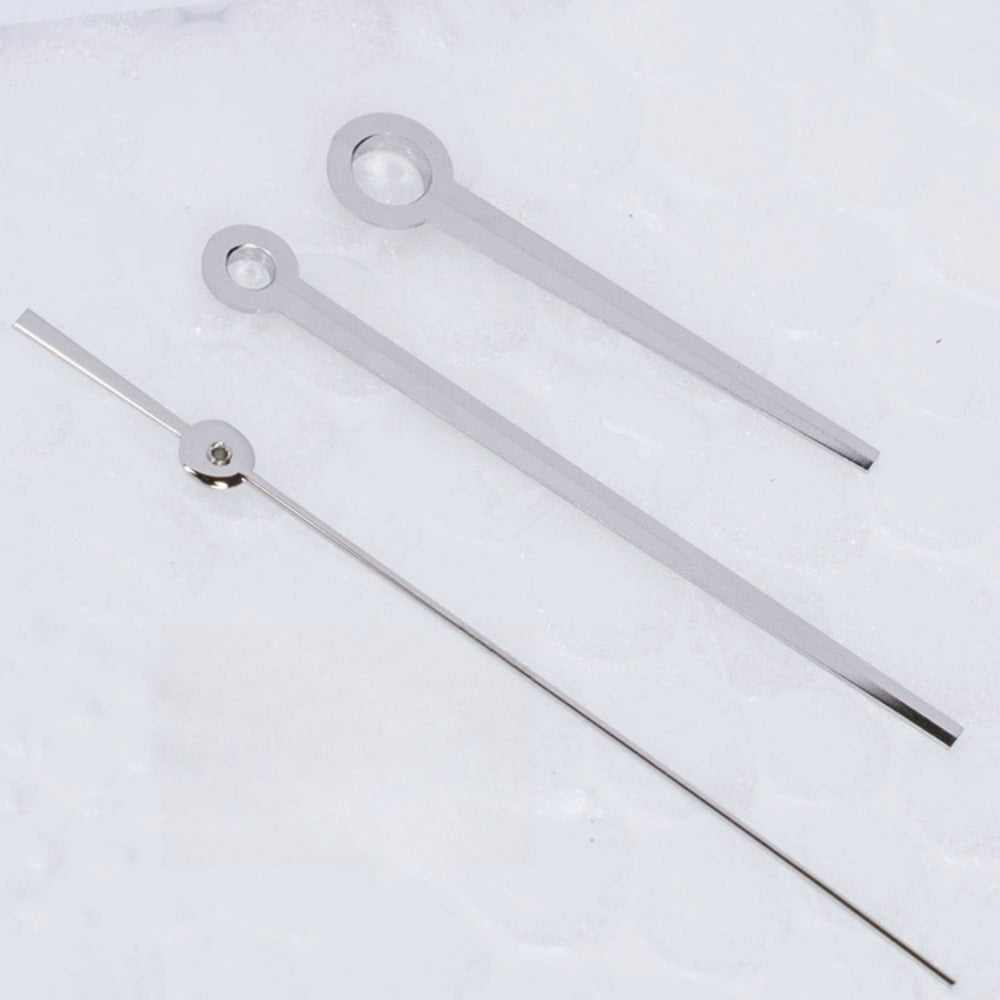 Silver 3 Hands Modified for ETA C07.111, no lume, T086 watch accessory