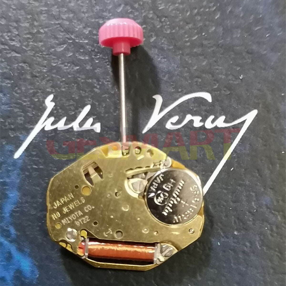 Miyota 9T22 Japan-made quartz movement for watch repair, 2 hands precision by Miyota.