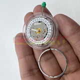 Watchmakers ISA 8171 Silver Quartz Movement Date at 4 Multi-function Repair Part