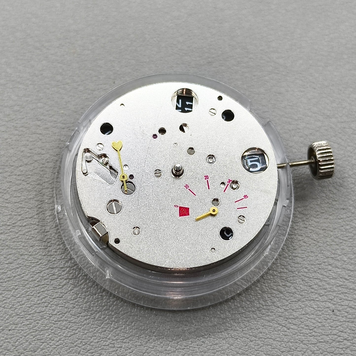 Seagull TY2530 Mechanical Automatic Movement Black Date Disk ST25 Replacement