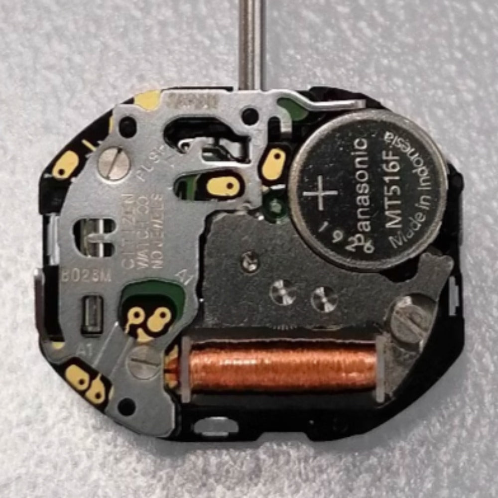 Citizen B023 Eco-Drive solar quartz watch movement for precise timekeeping in watch accessories.