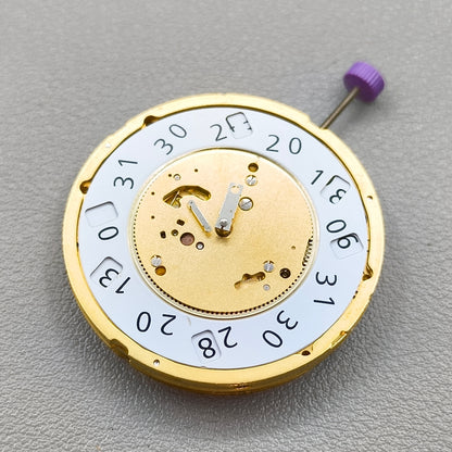 Swiss Ronda 7004P 7004.P Quartz Movement 3 Hands Watch Movement