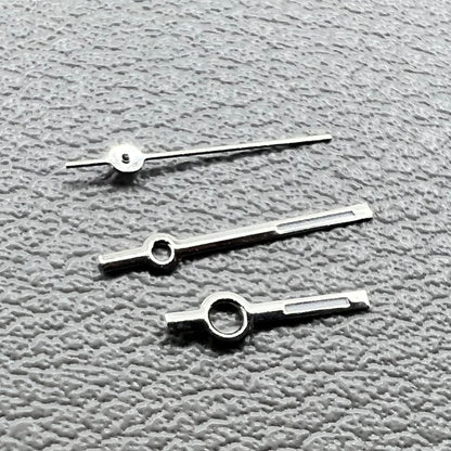 Set of luminous watch hands for Miyota 2035 movement, perfect for precise time repair and replacement.