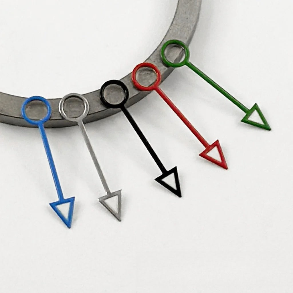 Modified GMT NH34 Multi-Color GMT Watch Hands Pointers Luminous for NH34A 4R34