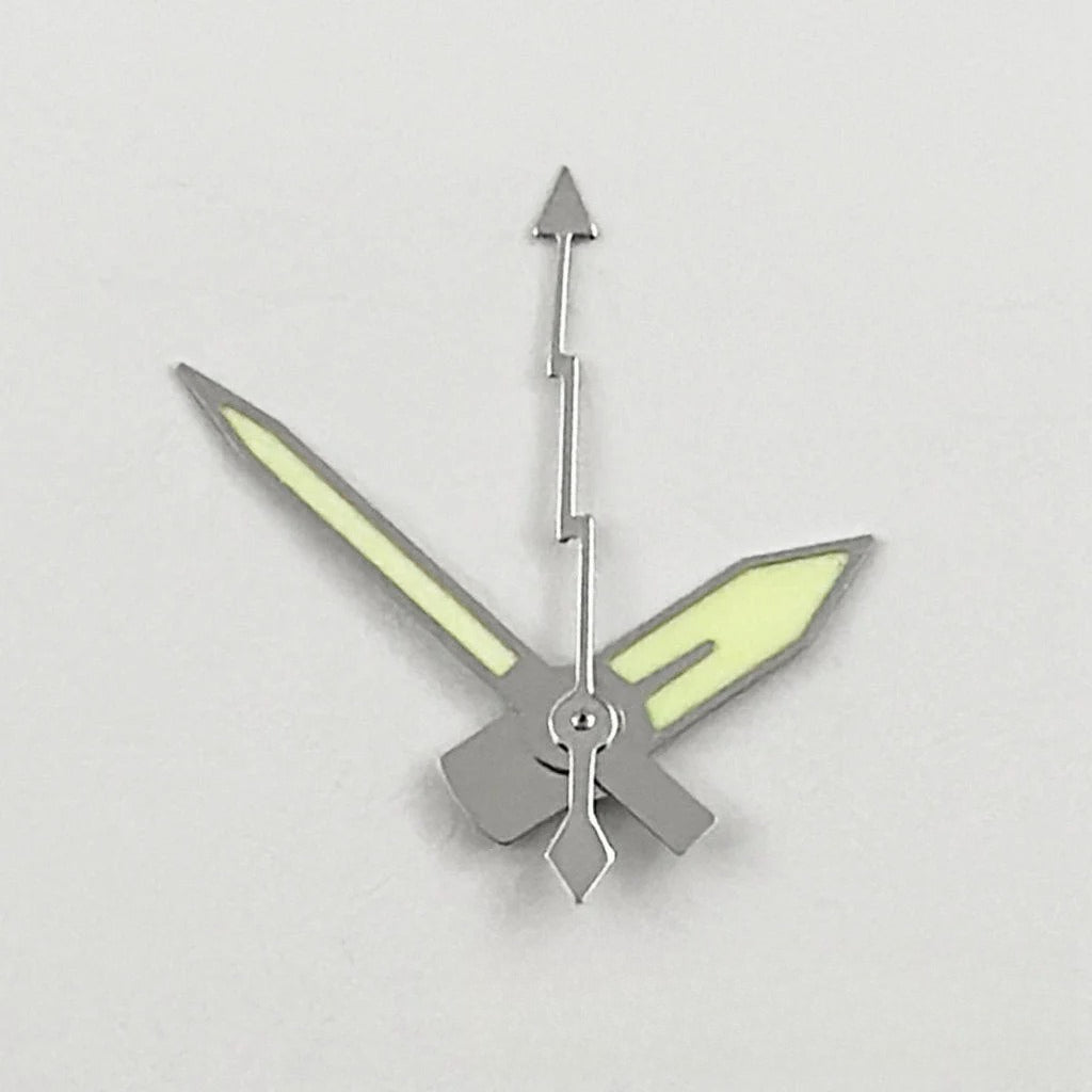 Lightning Second Watch Hands C3 Green Luminous for NH35 NH36 NH38 NH39 NH70