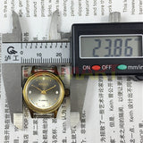 SHANGHAI HAIDA Manual Mechanical Lady Watch Golden Case Imitation Diamond Nail