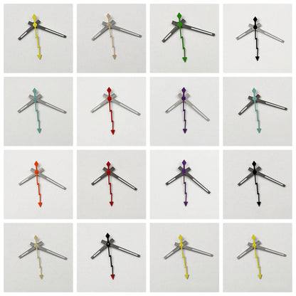 Multicolor Lightning Second Hand Luminous Watch Hands for NH34 NH36 NH35 NH38