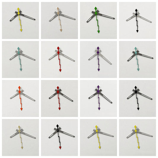 Multicolor Lightning Second Hand Luminous Watch Hands for NH34 NH36 NH35 NH38