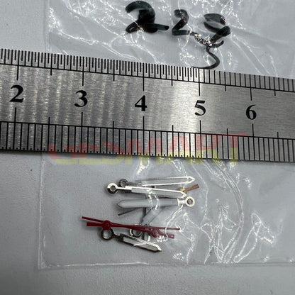 Luminous watch hands for Miyota 2035 quartz movement, enhancing nighttime visibility, brand P1-H2-C22.