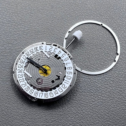 ISA 8161 Quartz Movement Date@6 White Disk 6 Hands ISA 8171 Replacement