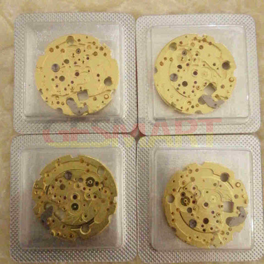 Golden Main Wheel Bridge Splint for Miyota 8200 8215 watch movement repair and assembly.