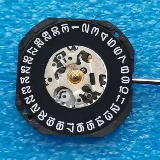 Seiko 7N32C quartz movement replacement part, authentic Japan-made watch component for precise repair.