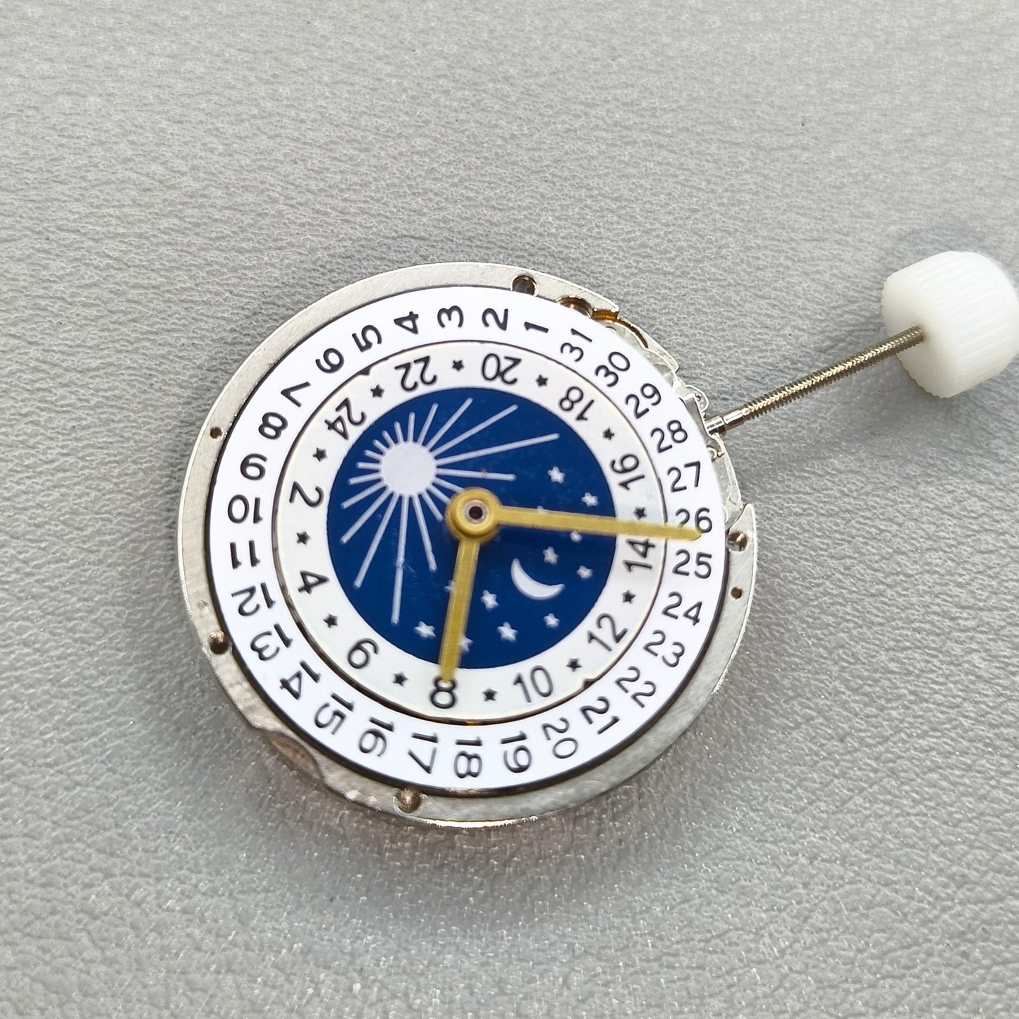 Shanghai Automatic Mechanical Movement Double Time Zone GMT 3 Hands