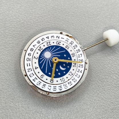 Shanghai Automatic Mechanical Movement Double Time Zone GMT 3 Hands