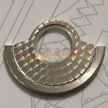 Silver rotor oscillating weight for ETA 2892 2892A2 watch movement, precision watch accessory.