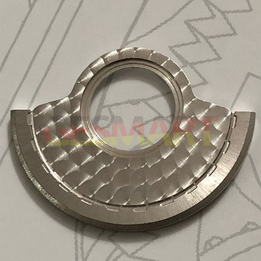 Silver rotor oscillating weight for ETA 2892 2892A2 watch movement, precision watch accessory.