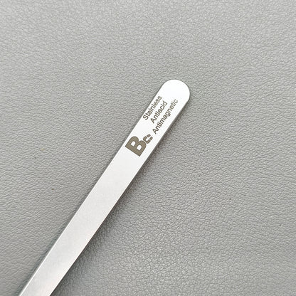 Swiss Bergeon 7026-SS Antimagnetic Tweezer Narrow and Fine Points L : 140mm