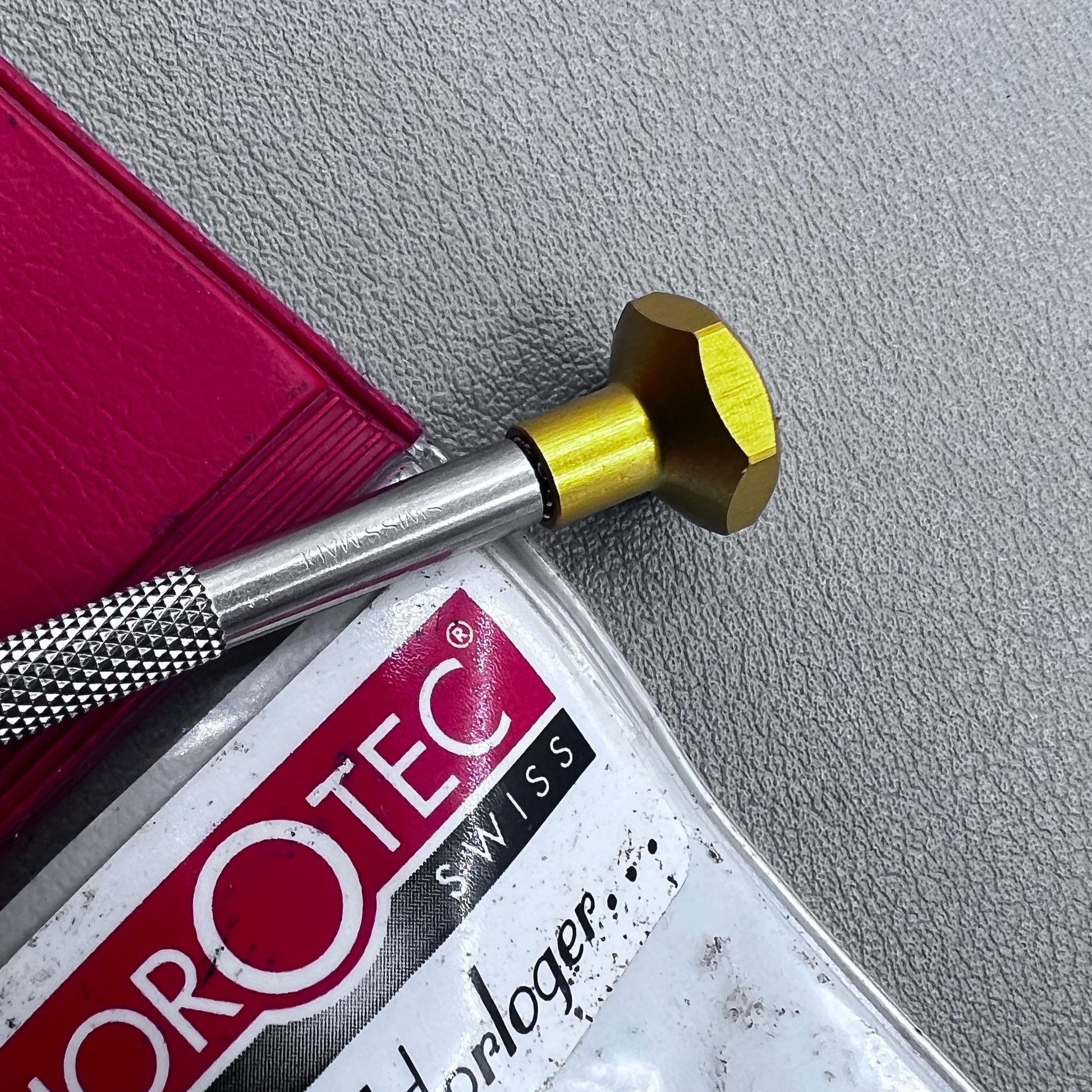 Horotec MSA01-201-080 precision screwdrivers 0.80mm for watch repair, no spare blades included.