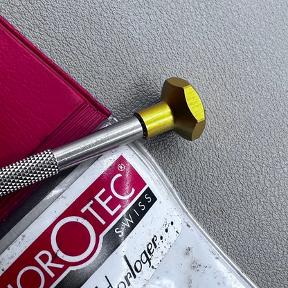Horotec MSA01-201-080 precision screwdrivers 0.80mm for watch repair, no spare blades included.