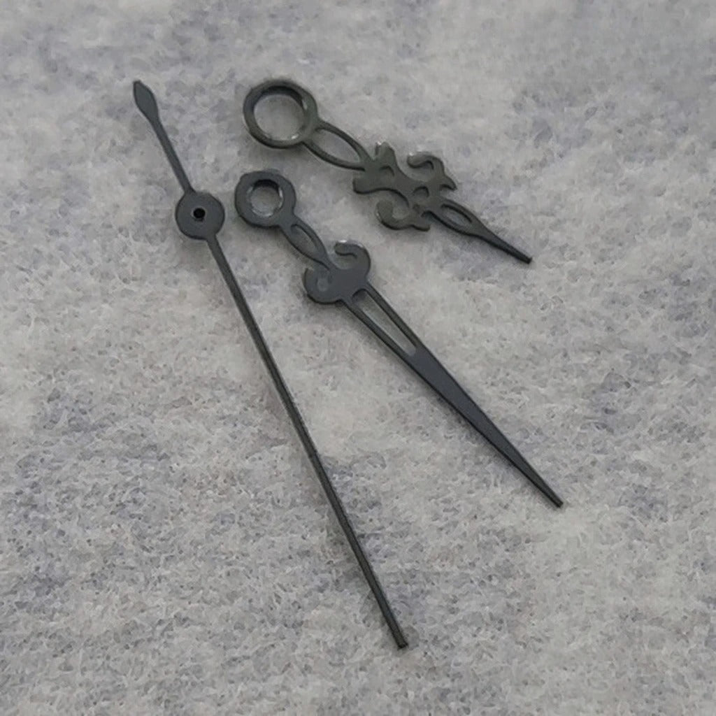Black NH35 Hands Polished Snowflake Watch Hands Pointers For NH35/NH36/4R/7S