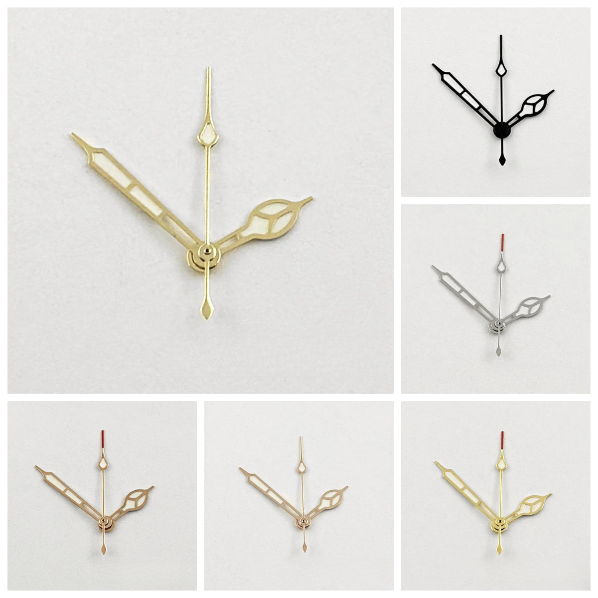 Cathedral Modified Multicolor Watch Hands Pointers for NH34 NH36 NH38 NH70