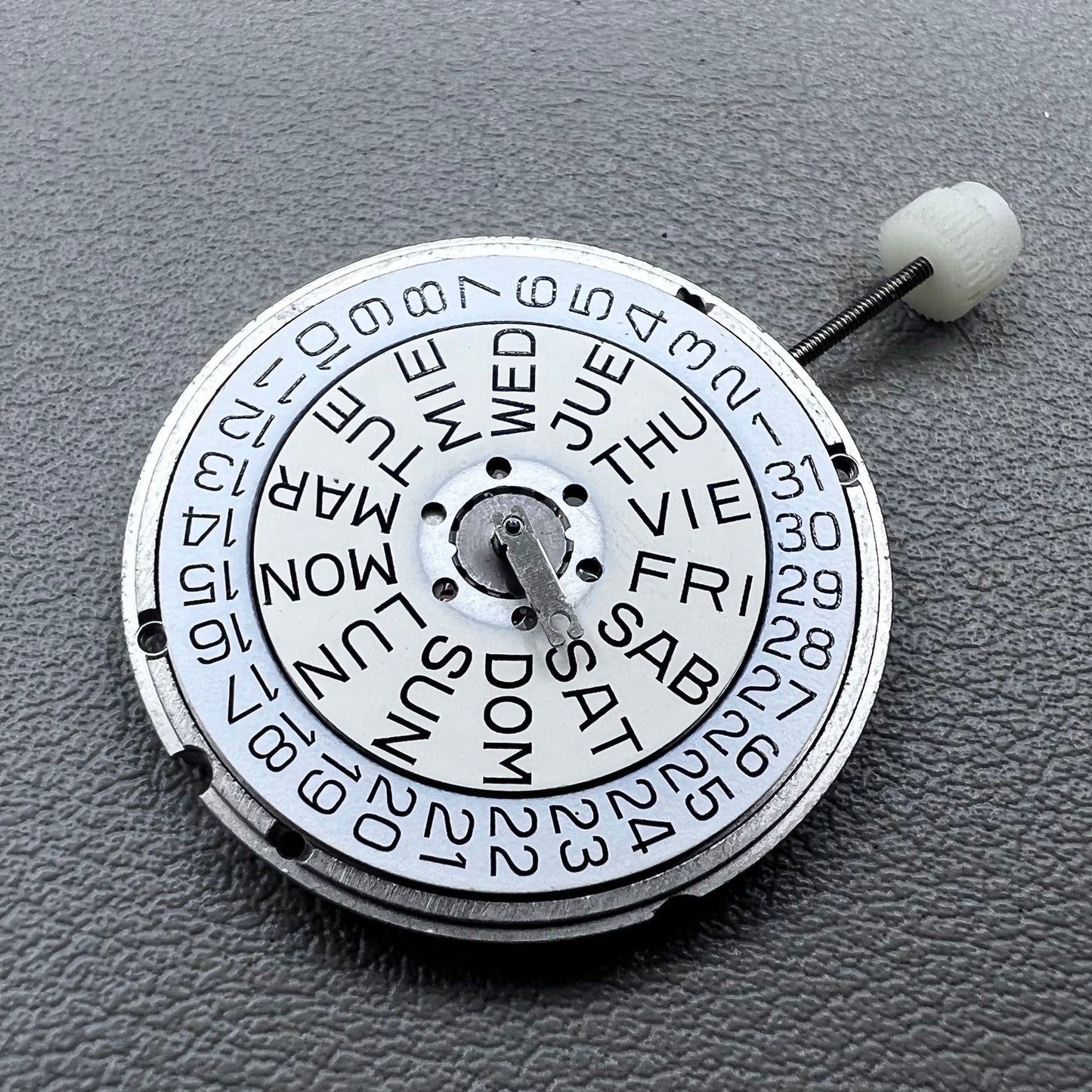 ETA 955.124 Watch Quartz Movement Day Date Swiss Watch Repair Part