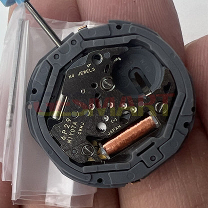 Miyota 6P29 Japan quartz movement for precise watch accessory replacement and repair.