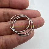 Steel Watch Case Movement Cushion Mount Spacer Ring Fit for ETA 2824 ETA 2836