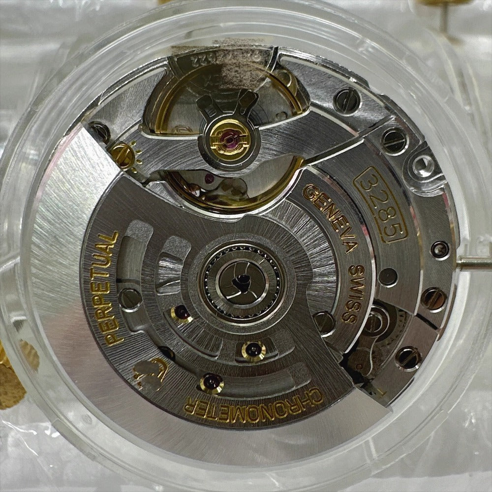 Dandong 3285 GMT watch part, China-made automatic movement with 4 hands for precise timekeeping.