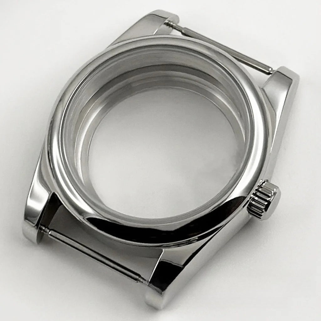 36MM/40MM Round Bezel Watch Case Sapphire Crystal for NH34 NH35 NH36 ETA2824