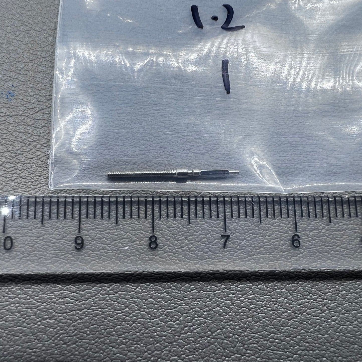 2 PIECES 1.2mm Winding Stems for China 7751 7753 Mechanical Movement Moon Phase