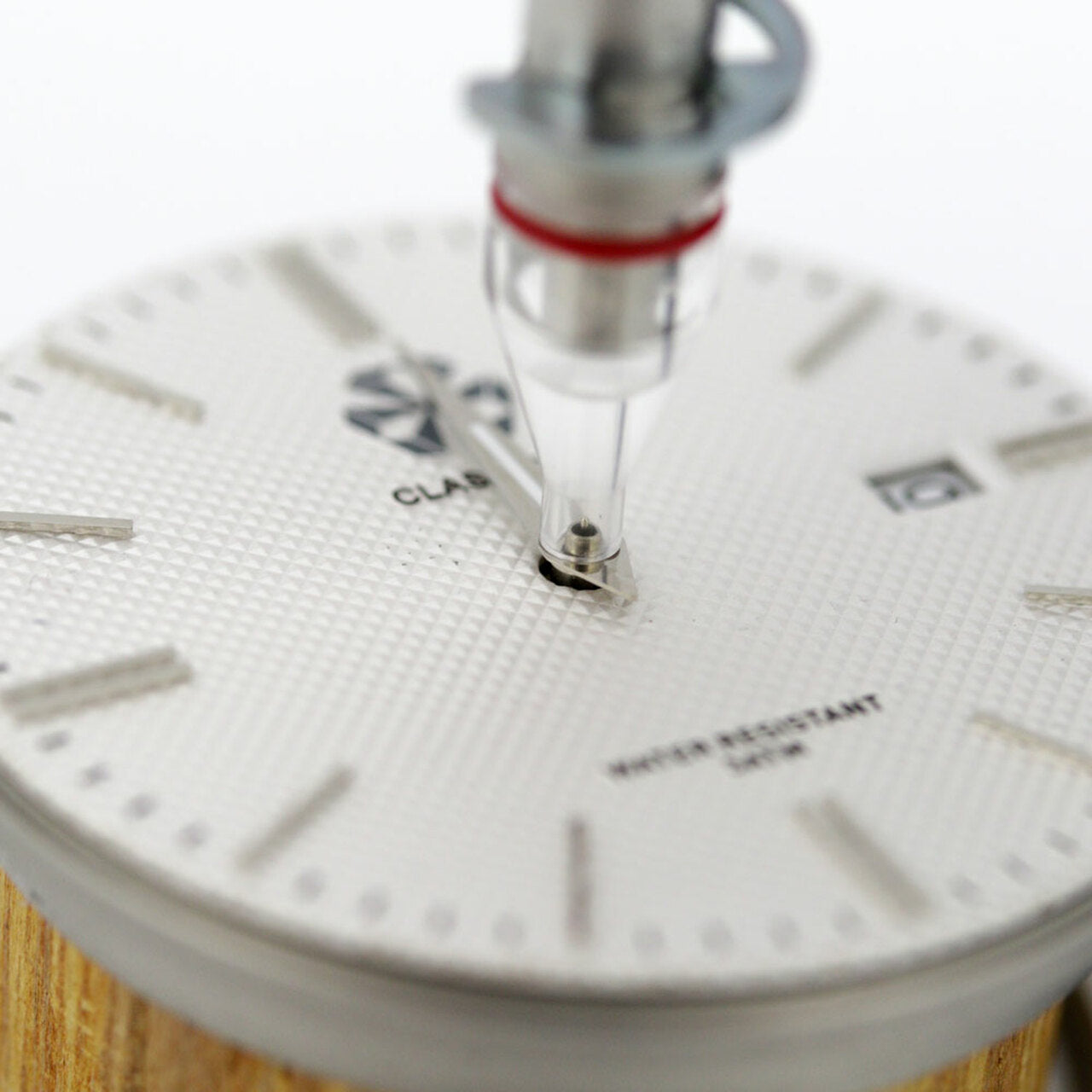 Bergeon 8935 watch hand setting tool for precise 4-position dial adjustments in watch repair