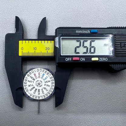 Japan Seiko 6N53A Watch Quartz Movement 3 Hands Day Date