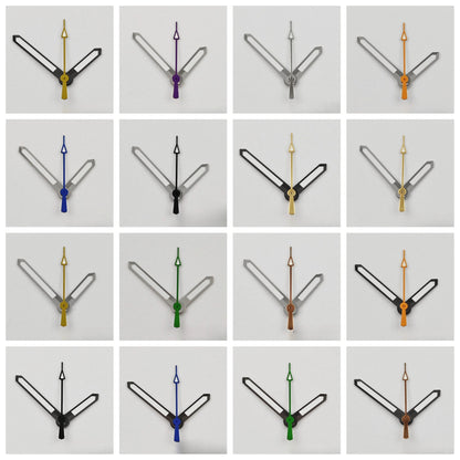 Multicolor Modified Watch Hands Green Luminous for NH34 NH35 4R35 NH36 4R36 7002