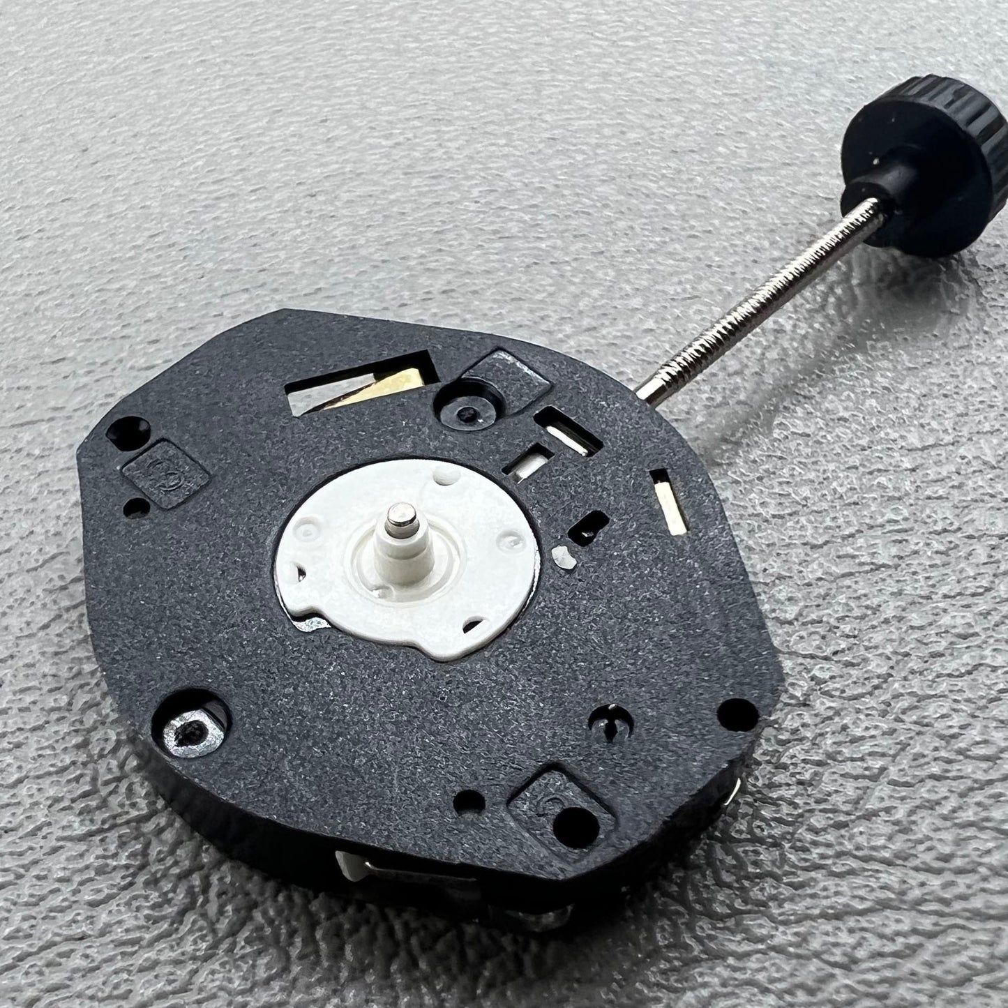 Set of 2 Japan Miyota 6T28 quartz movements with small second hand at 6 o'clock, precise and reliable.