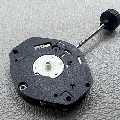 Set of 2 Japan Miyota 6T28 quartz movements with small second hand at 6 o'clock, precise and reliable.