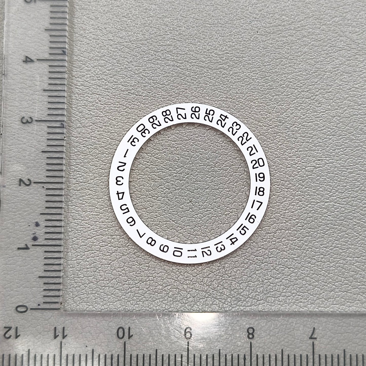 White Date Disk Wheel Date Wheel Generic for ETA C01.211 Movement Date@3