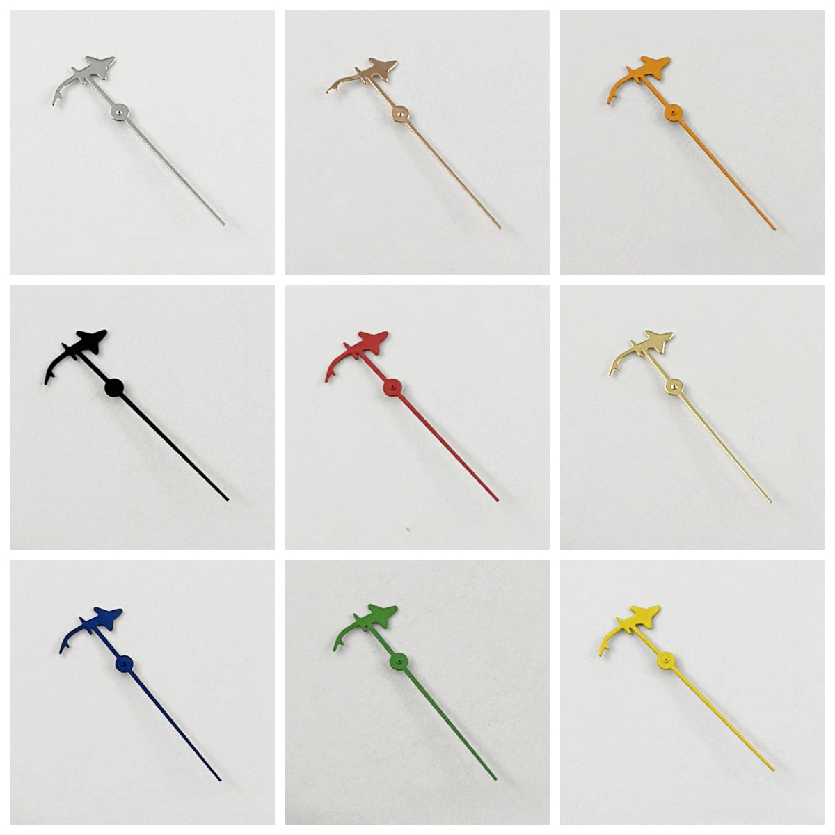 Shark Second Hands Silver Red Black Orange Hands For NH35/36 NH38 NH39 NH70 NH72