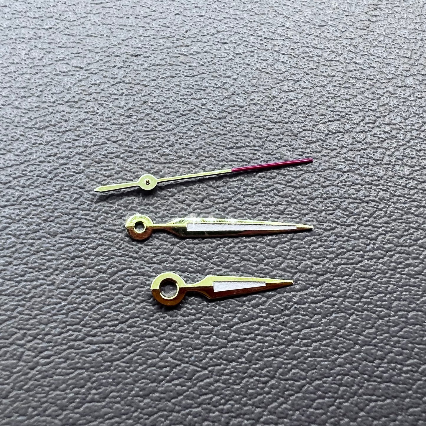 2 Sets Golden Trim Lume Watch Hands for Miyota 2035 Watch Quartz Movement