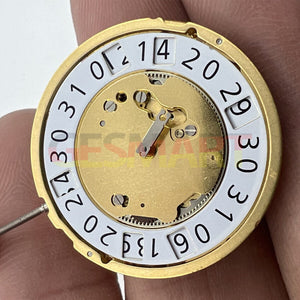 Ronda 6004B 6004.B Quartz Watch Movement Swiss Made Date At 12 Golden