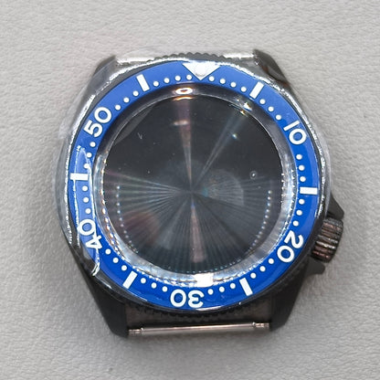 38mm Dive 20bar@3.8 SKX Watch Case Sapphire Crystal For NH35/36 Ceramic Bezel
