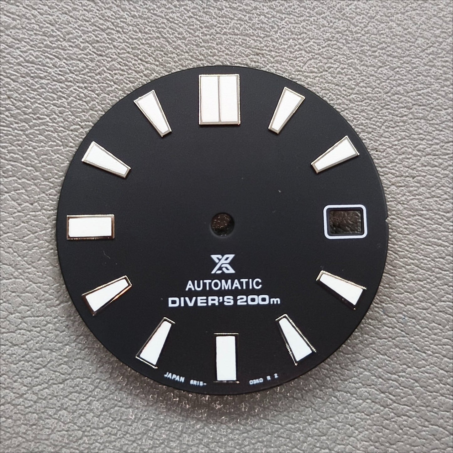 28.5mm Green Luminous Black Modified Watch Dial for NH35 NH36 Movement