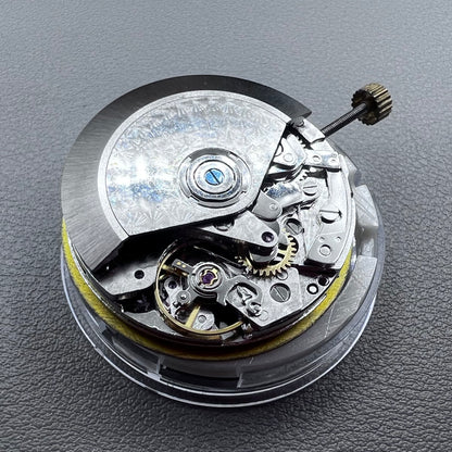Shanghai 7750 Automatic Mechanical Movement Small Second@9 Black Day Date