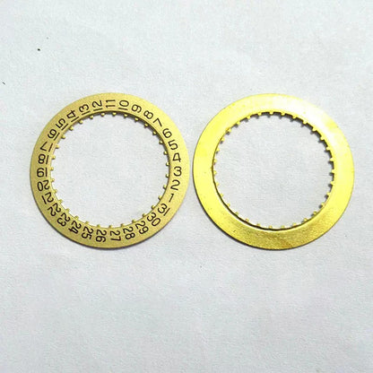 Set of 2/4 date wheel discs for ETA 2836-2 2836 watch movements, compatible with H3/H6 models.